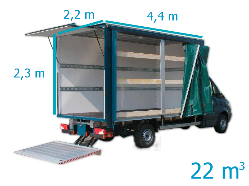 camion 22m3 Dos